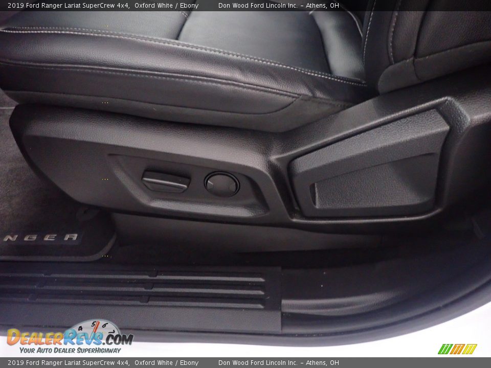 2019 Ford Ranger Lariat SuperCrew 4x4 Oxford White / Ebony Photo #23