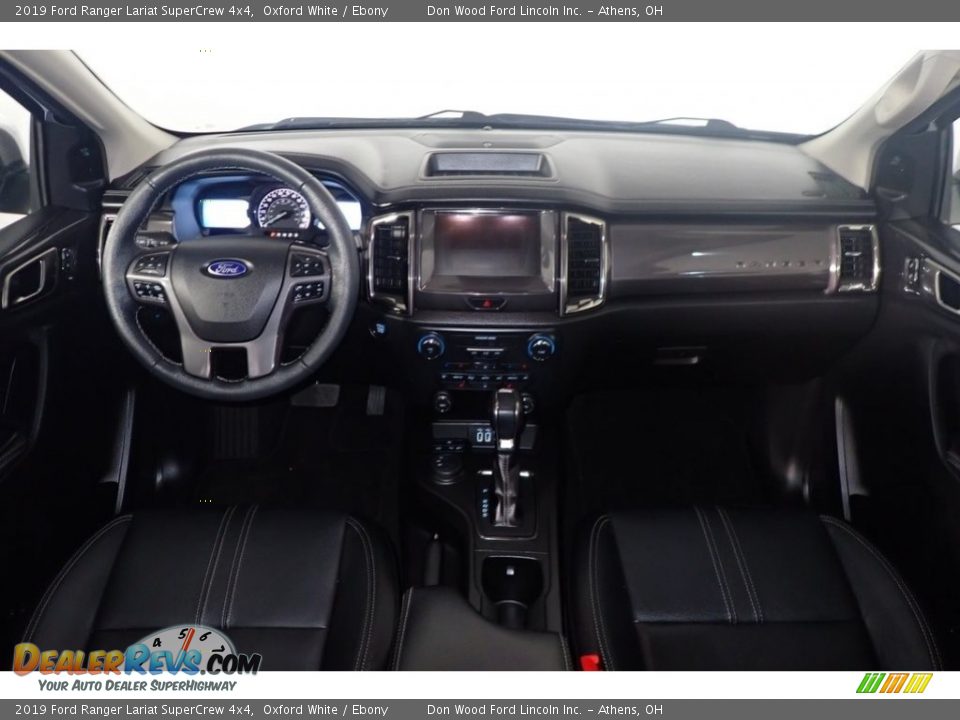 2019 Ford Ranger Lariat SuperCrew 4x4 Oxford White / Ebony Photo #24
