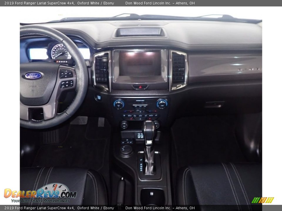 2019 Ford Ranger Lariat SuperCrew 4x4 Oxford White / Ebony Photo #25