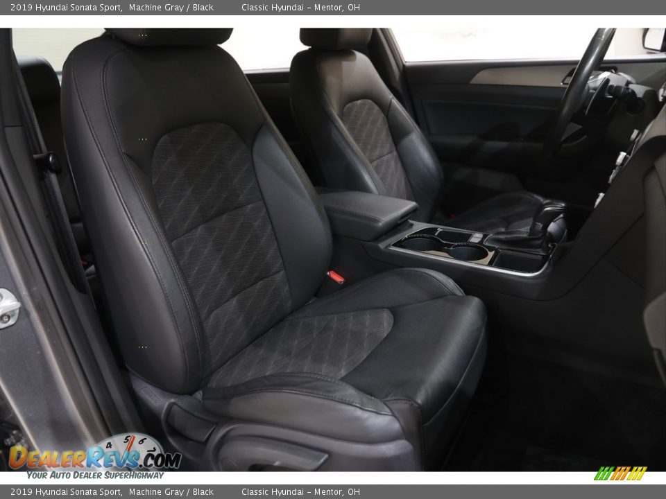 2019 Hyundai Sonata Sport Machine Gray / Black Photo #13