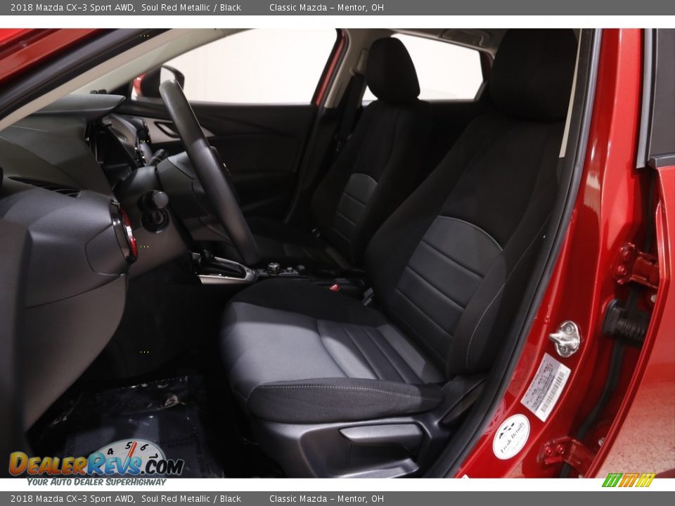 2018 Mazda CX-3 Sport AWD Soul Red Metallic / Black Photo #5
