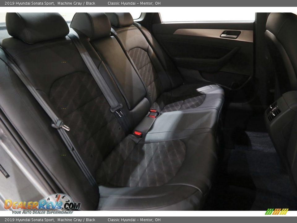 2019 Hyundai Sonata Sport Machine Gray / Black Photo #14