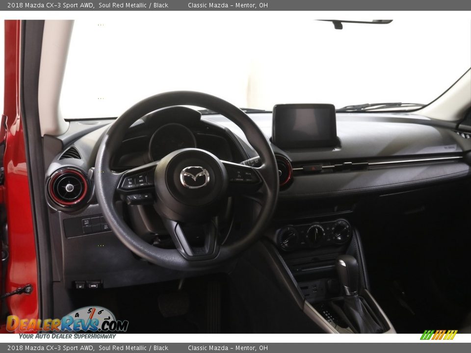2018 Mazda CX-3 Sport AWD Soul Red Metallic / Black Photo #6