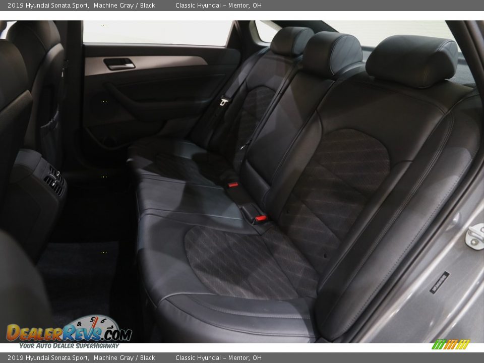 2019 Hyundai Sonata Sport Machine Gray / Black Photo #15