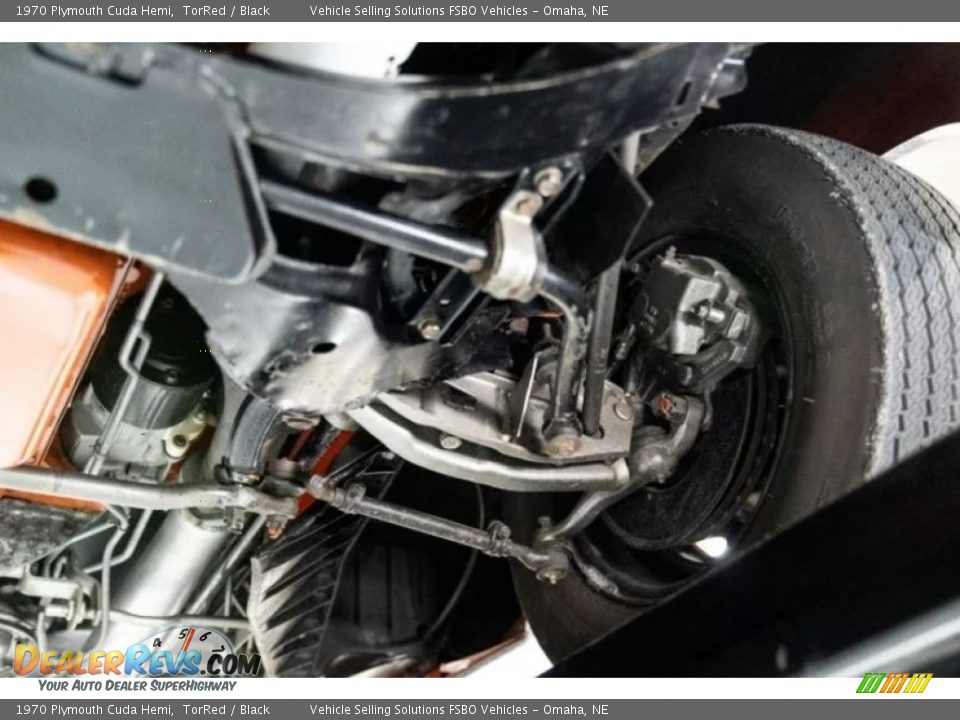 Undercarriage of 1970 Plymouth Cuda Hemi Photo #31