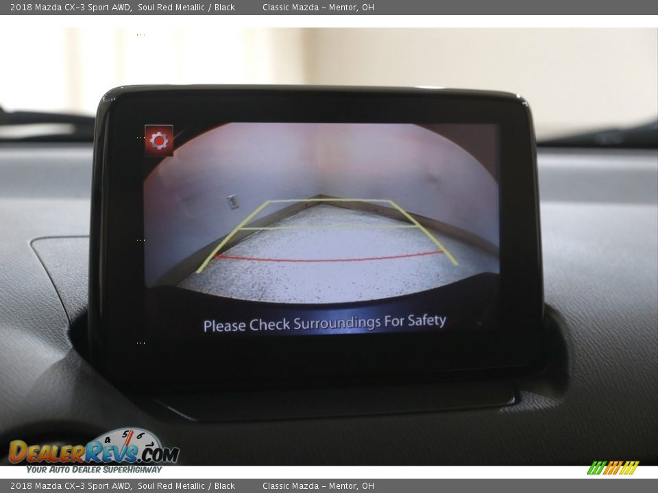 2018 Mazda CX-3 Sport AWD Soul Red Metallic / Black Photo #13