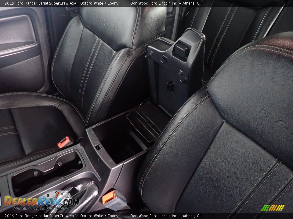 2019 Ford Ranger Lariat SuperCrew 4x4 Oxford White / Ebony Photo #33