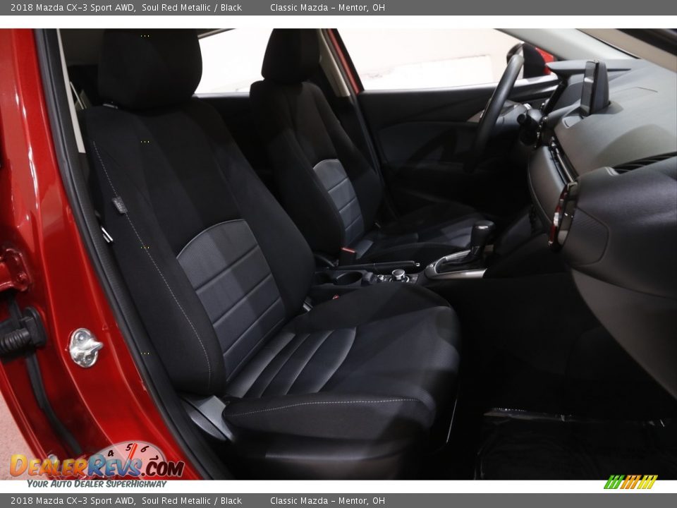 2018 Mazda CX-3 Sport AWD Soul Red Metallic / Black Photo #15