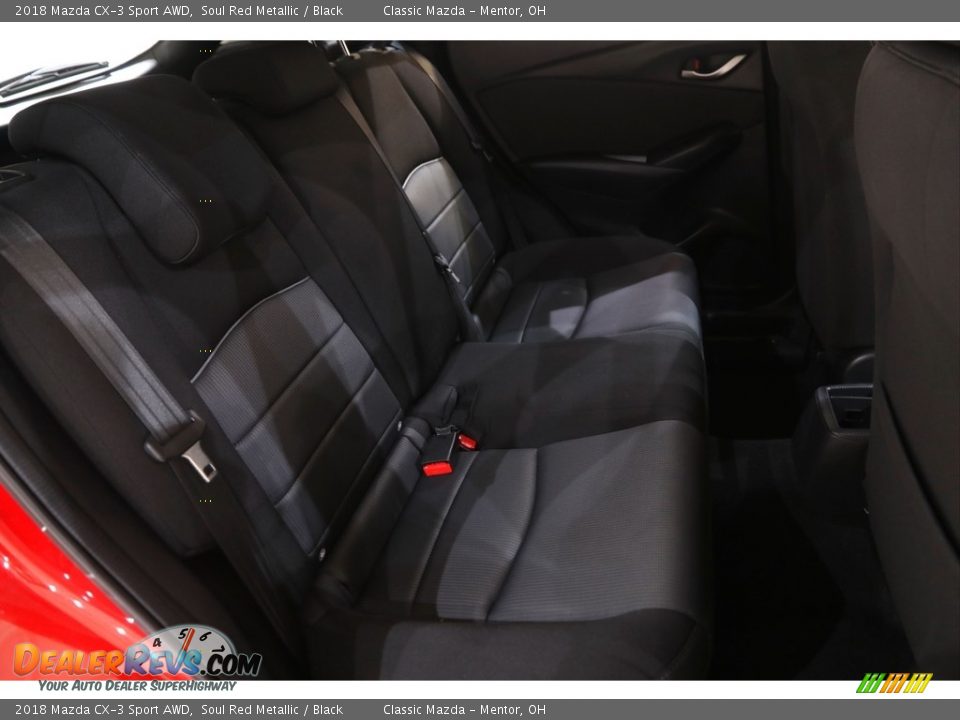 2018 Mazda CX-3 Sport AWD Soul Red Metallic / Black Photo #16