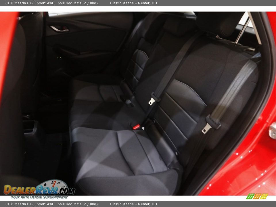 2018 Mazda CX-3 Sport AWD Soul Red Metallic / Black Photo #17