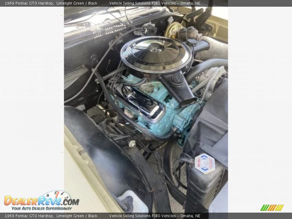 1969 Pontiac GTO Hardtop 400 cid OHV 16-Valve V8 Engine Photo #11