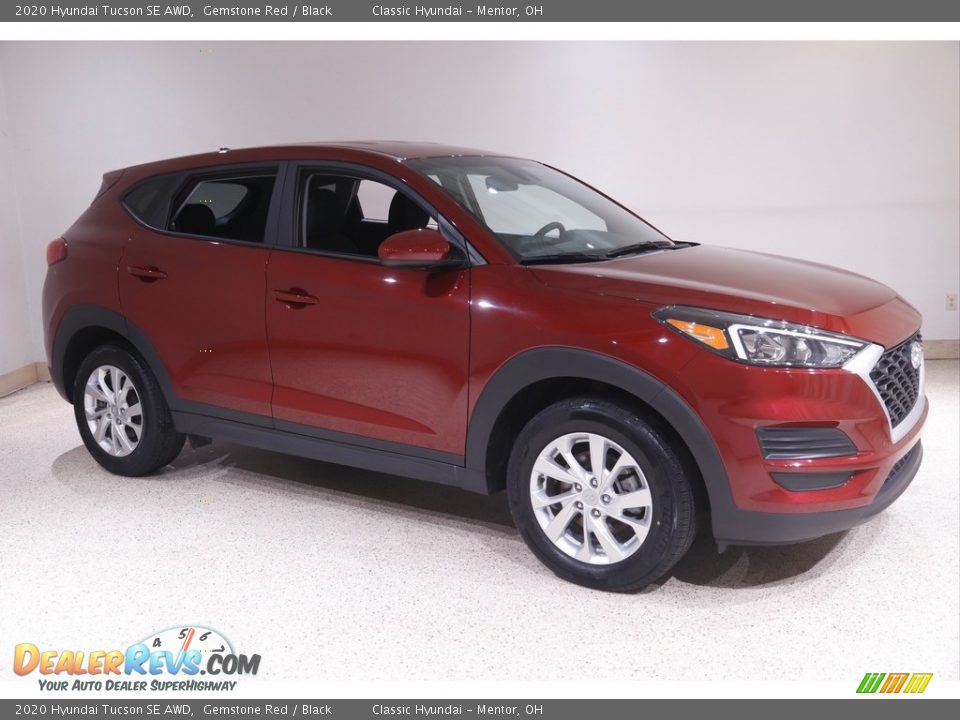 2020 Hyundai Tucson SE AWD Gemstone Red / Black Photo #1