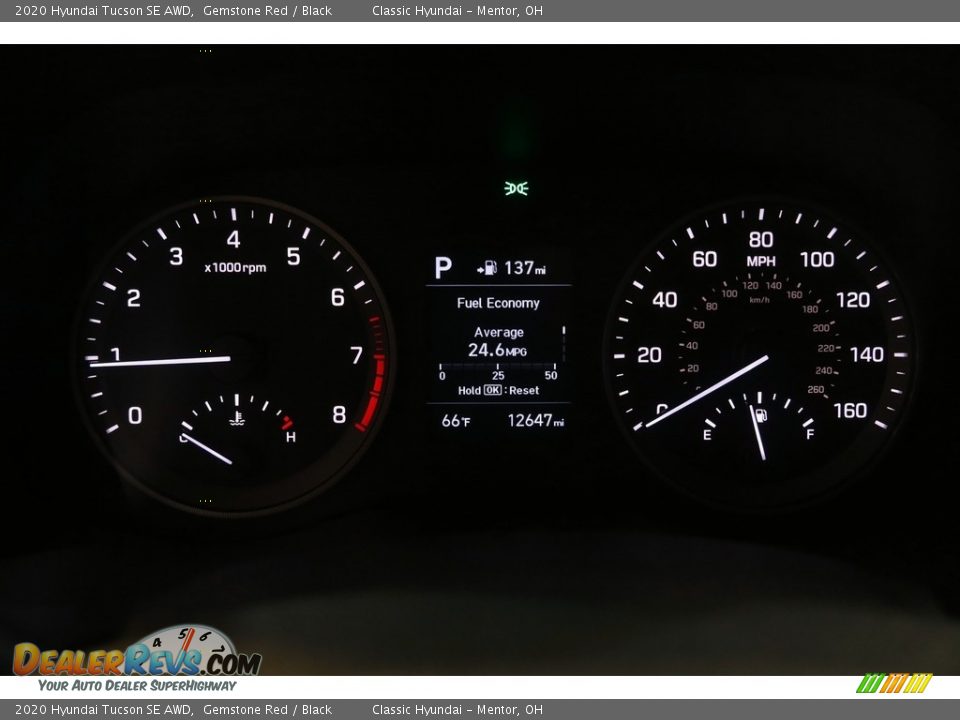 2020 Hyundai Tucson SE AWD Gemstone Red / Black Photo #8
