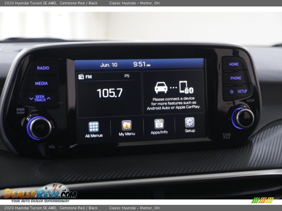 2020 Hyundai Tucson SE AWD Gemstone Red / Black Photo #10