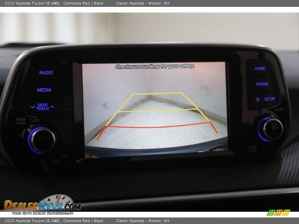 2020 Hyundai Tucson SE AWD Gemstone Red / Black Photo #11