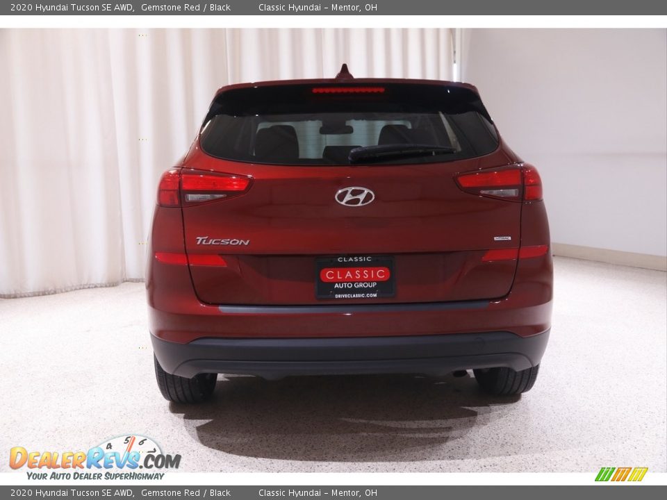 2020 Hyundai Tucson SE AWD Gemstone Red / Black Photo #17