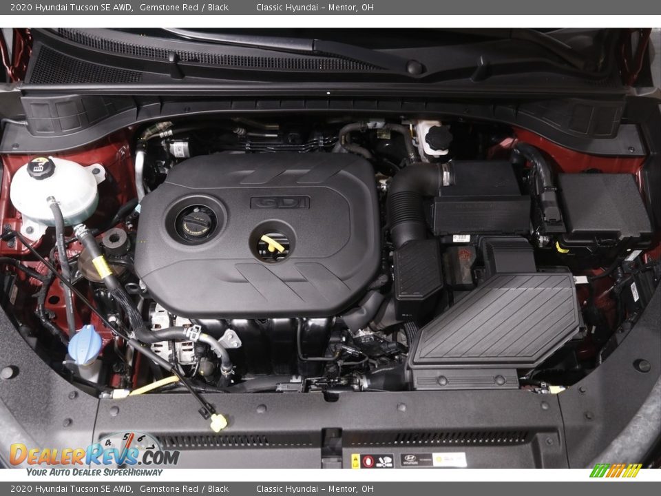 2020 Hyundai Tucson SE AWD Gemstone Red / Black Photo #18