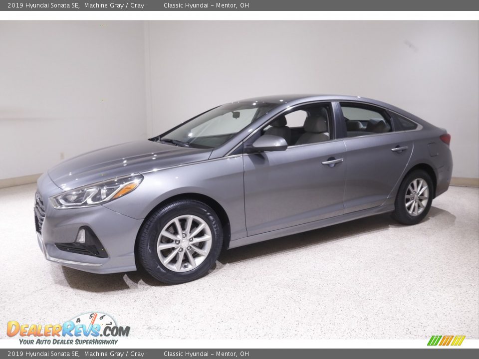 2019 Hyundai Sonata SE Machine Gray / Gray Photo #3