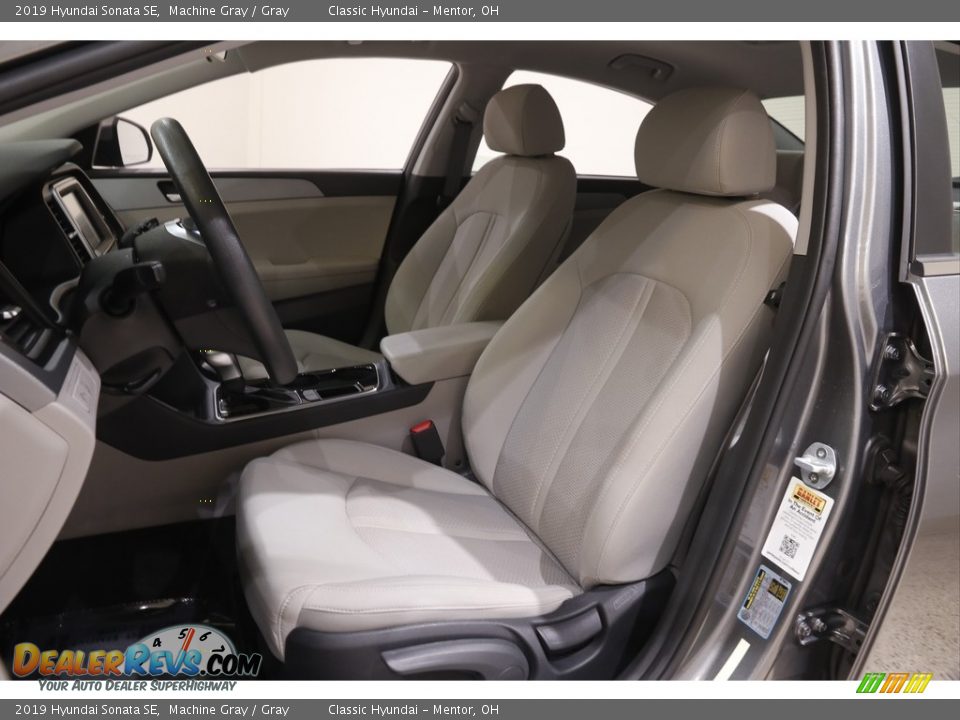 2019 Hyundai Sonata SE Machine Gray / Gray Photo #5