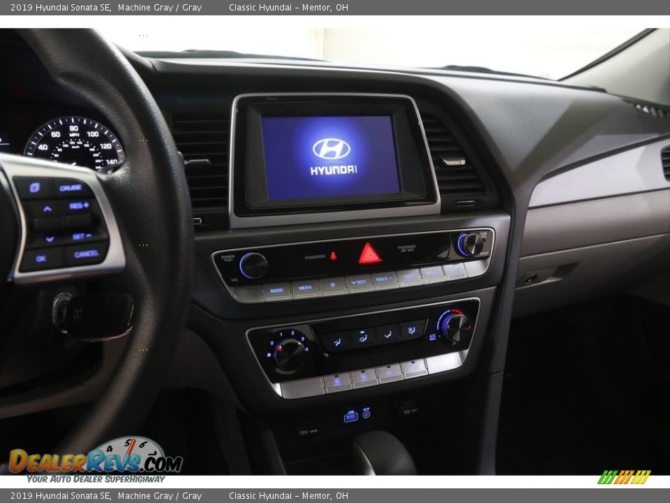 2019 Hyundai Sonata SE Machine Gray / Gray Photo #9