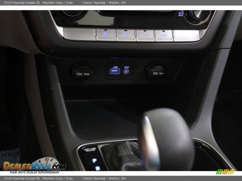 2019 Hyundai Sonata SE Machine Gray / Gray Photo #13