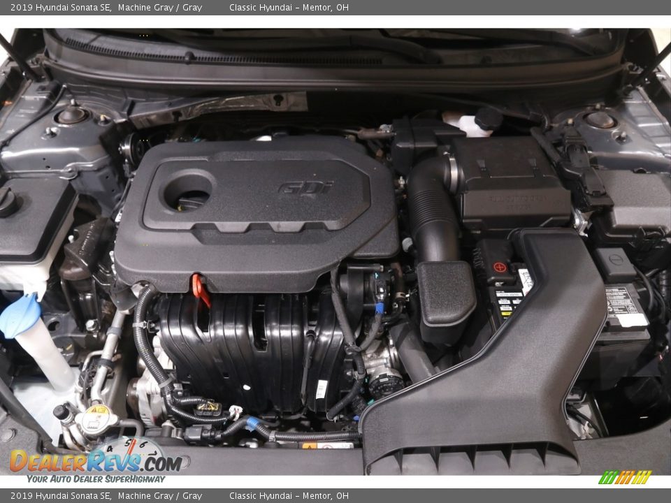 2019 Hyundai Sonata SE Machine Gray / Gray Photo #19