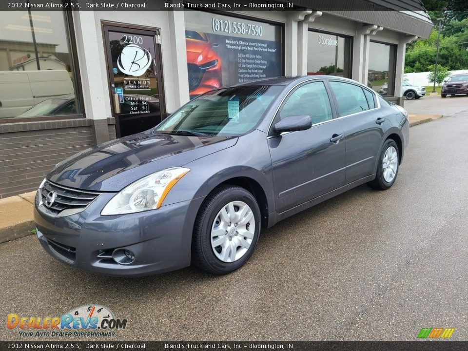 2012 Nissan Altima 2.5 S Dark Slate / Charcoal Photo #2