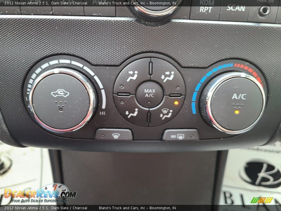 2012 Nissan Altima 2.5 S Dark Slate / Charcoal Photo #16