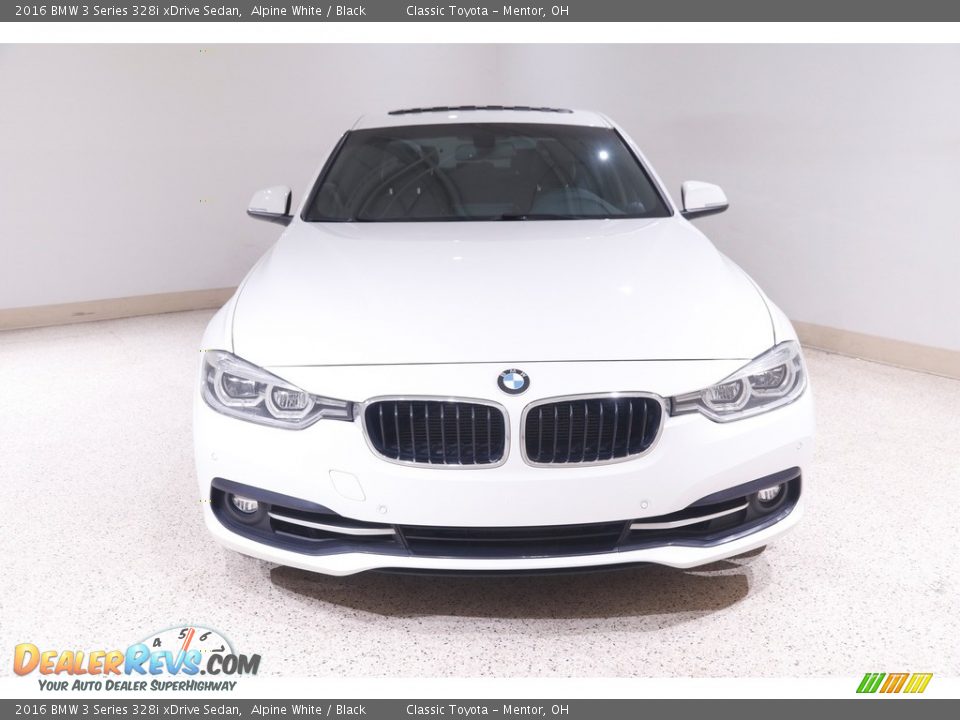 2016 BMW 3 Series 328i xDrive Sedan Alpine White / Black Photo #2
