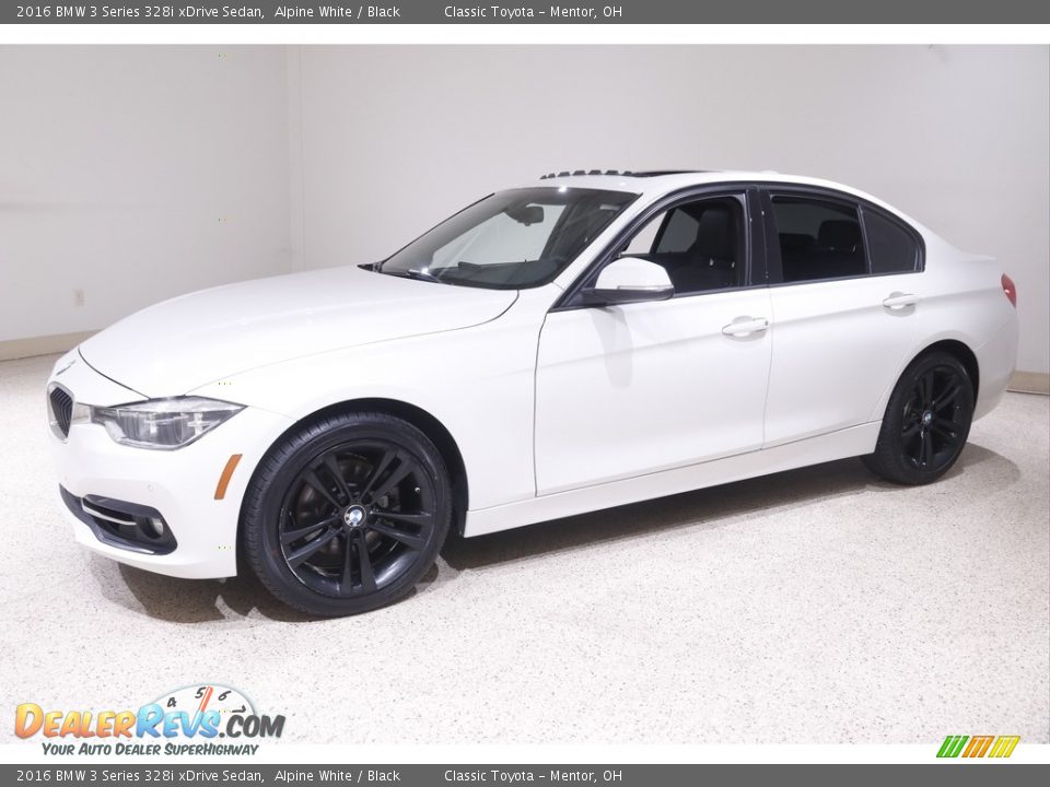 2016 BMW 3 Series 328i xDrive Sedan Alpine White / Black Photo #3