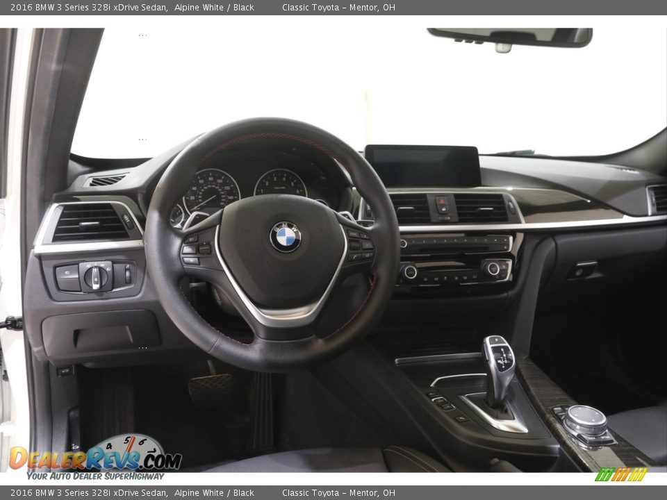 2016 BMW 3 Series 328i xDrive Sedan Alpine White / Black Photo #6
