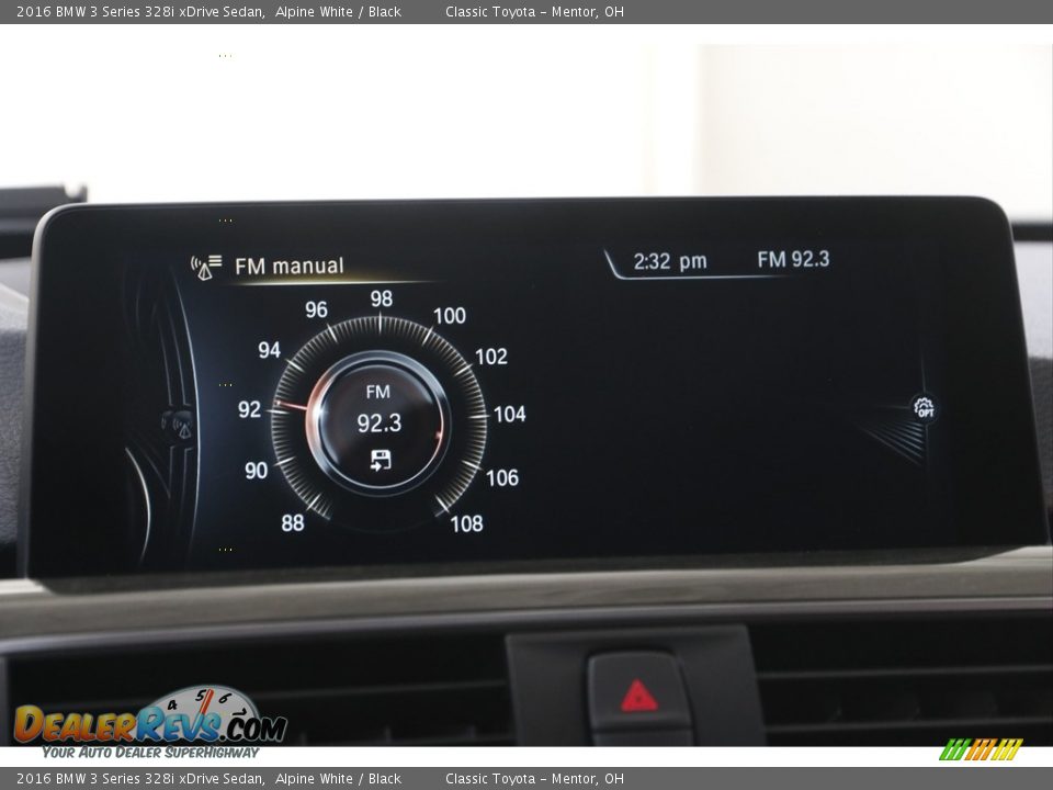 2016 BMW 3 Series 328i xDrive Sedan Alpine White / Black Photo #12