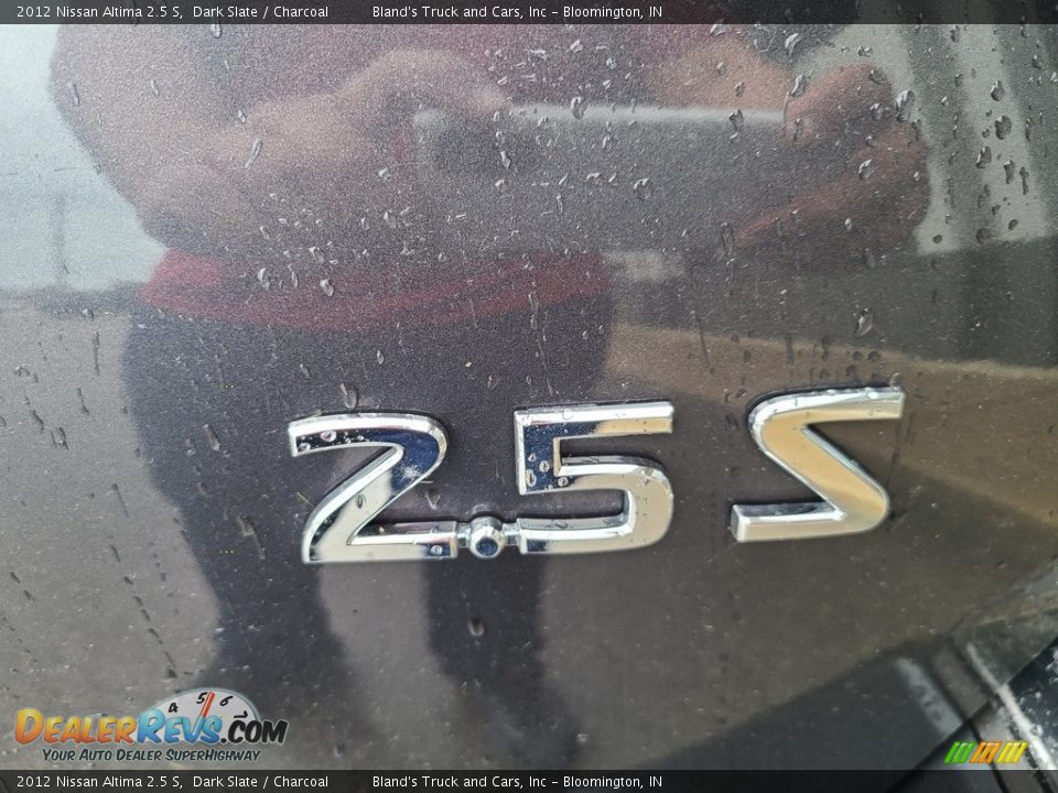 2012 Nissan Altima 2.5 S Dark Slate / Charcoal Photo #26
