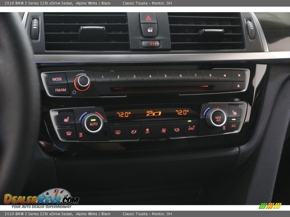 2016 BMW 3 Series 328i xDrive Sedan Alpine White / Black Photo #14