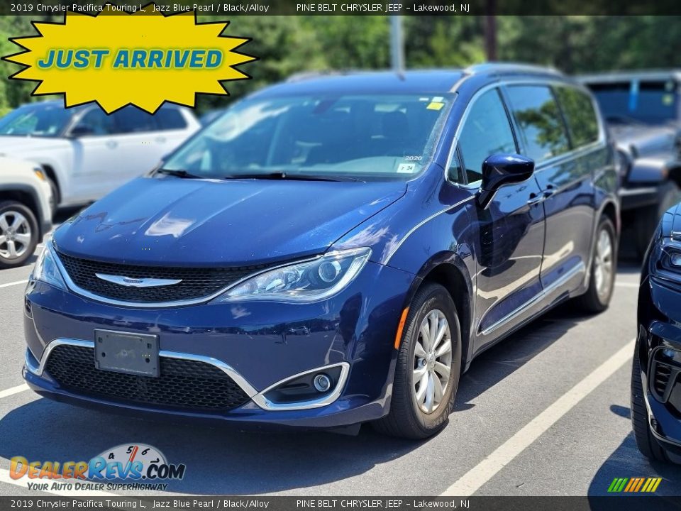 2019 Chrysler Pacifica Touring L Jazz Blue Pearl / Black/Alloy Photo #1