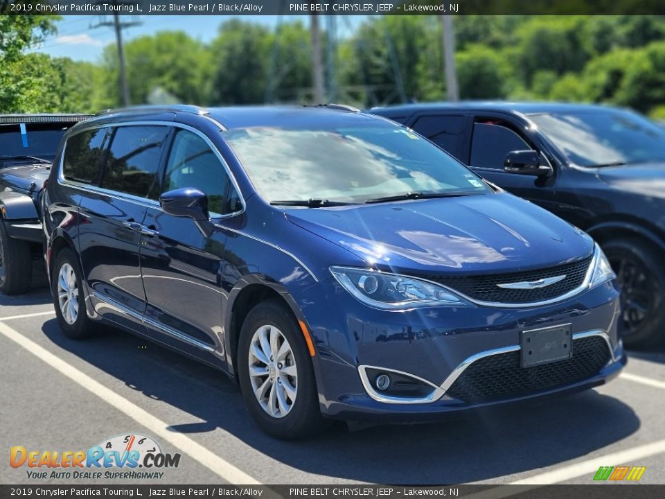 2019 Chrysler Pacifica Touring L Jazz Blue Pearl / Black/Alloy Photo #3