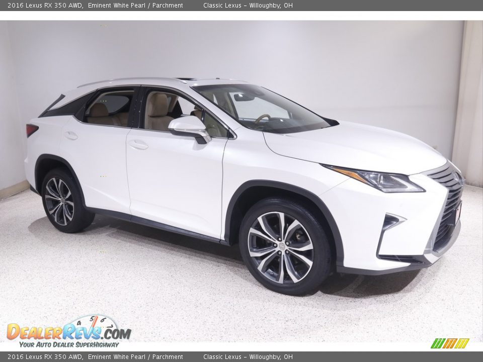 Eminent White Pearl 2016 Lexus RX 350 AWD Photo #1