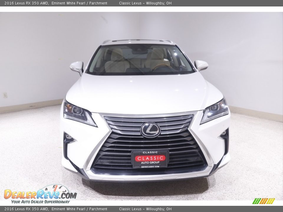 2016 Lexus RX 350 AWD Eminent White Pearl / Parchment Photo #2