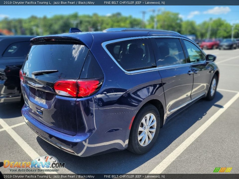 2019 Chrysler Pacifica Touring L Jazz Blue Pearl / Black/Alloy Photo #6