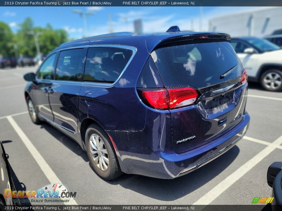2019 Chrysler Pacifica Touring L Jazz Blue Pearl / Black/Alloy Photo #7