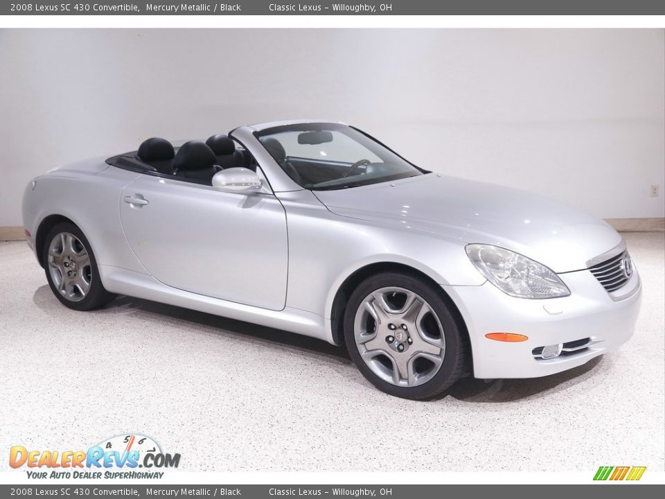 2008 Lexus SC 430 Convertible Mercury Metallic / Black Photo #1