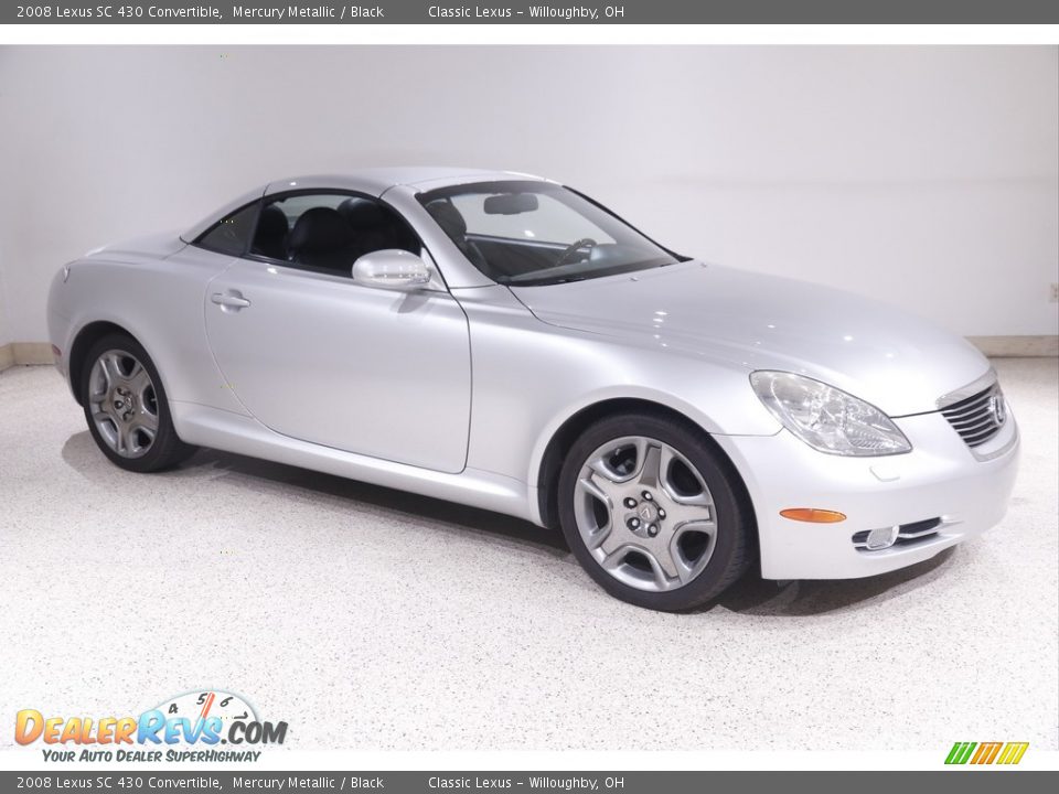 2008 Lexus SC 430 Convertible Mercury Metallic / Black Photo #2