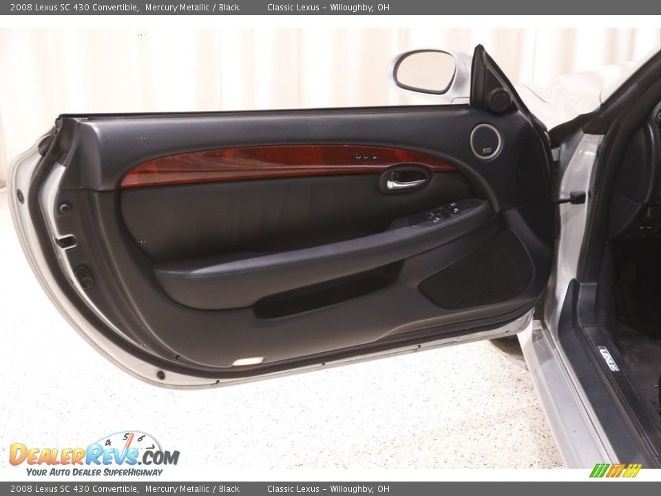 2008 Lexus SC 430 Convertible Mercury Metallic / Black Photo #5