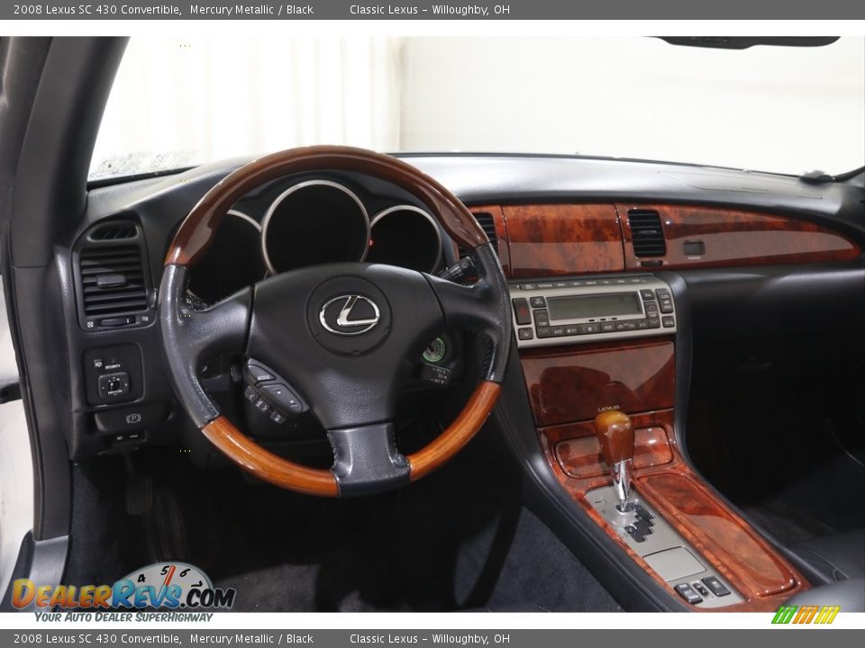 2008 Lexus SC 430 Convertible Mercury Metallic / Black Photo #7