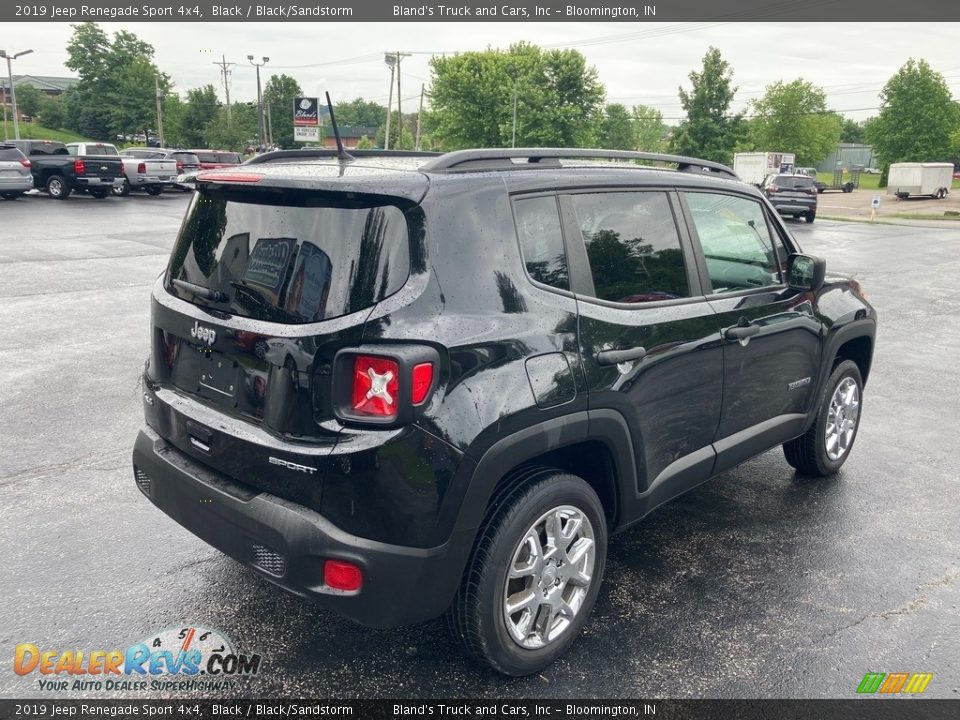 2019 Jeep Renegade Sport 4x4 Black / Black/Sandstorm Photo #6