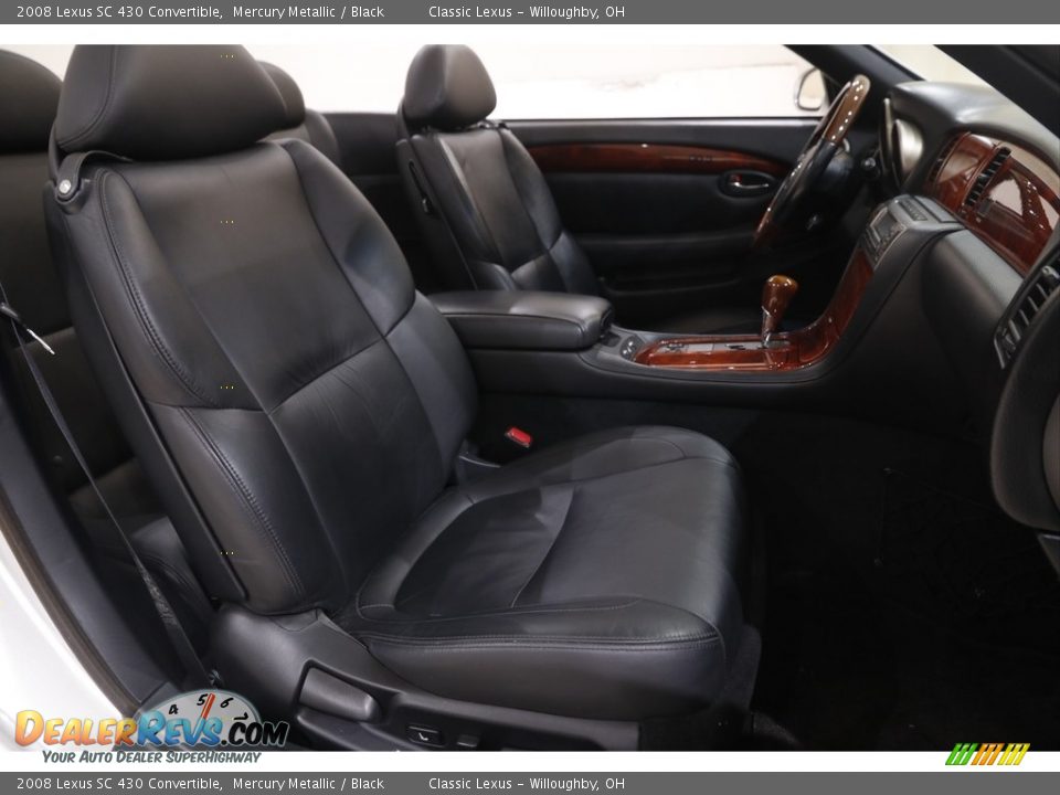 2008 Lexus SC 430 Convertible Mercury Metallic / Black Photo #22