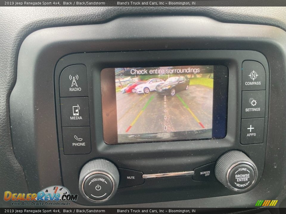 2019 Jeep Renegade Sport 4x4 Black / Black/Sandstorm Photo #21