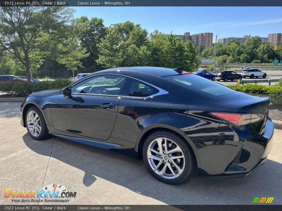 2022 Lexus RC 350 Caviar / Black Photo #3