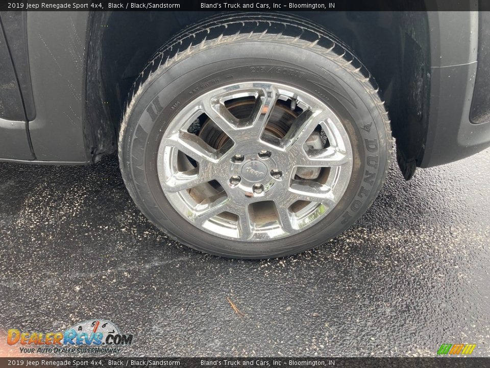 2019 Jeep Renegade Sport 4x4 Black / Black/Sandstorm Photo #26