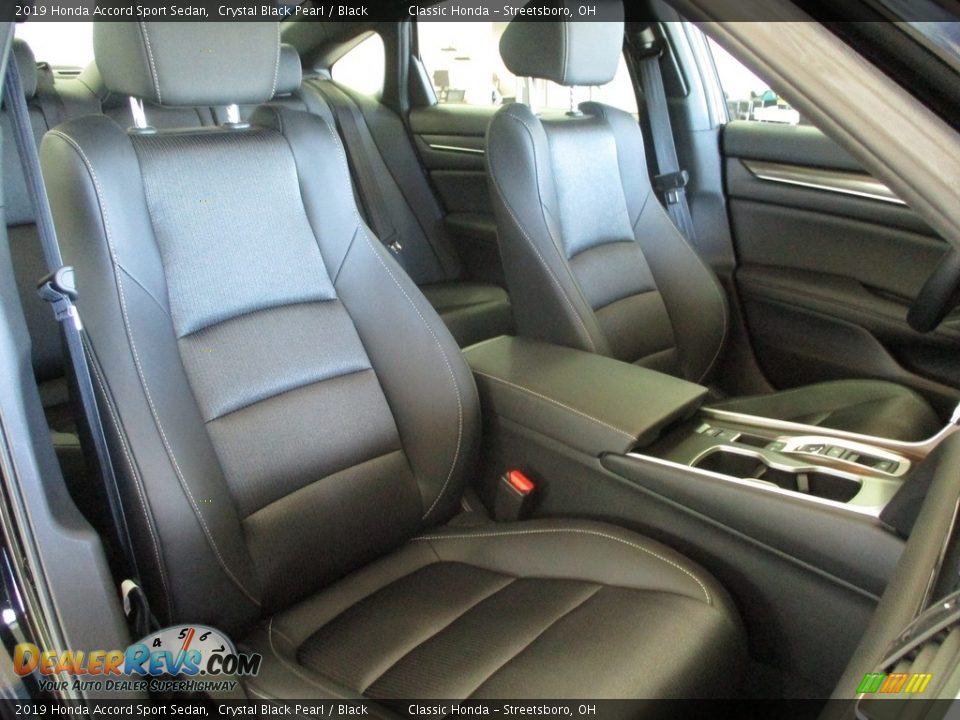 2019 Honda Accord Sport Sedan Crystal Black Pearl / Black Photo #19